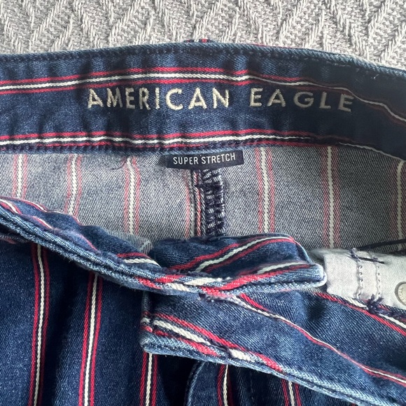 American Eagle red, white, and blue skirt - Picture 5 of 7